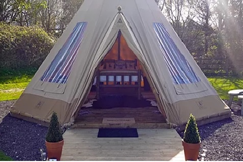 Paultons camping and glamping